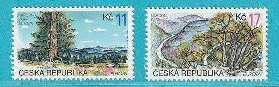 Tschechische Republik Europa CEPT 1999 ** postfrisch MiNr. 215-216 Natur