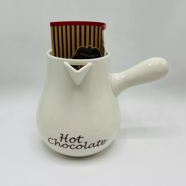Williams Sonoma Ceramic Hot Chocolate Pitcher Pot