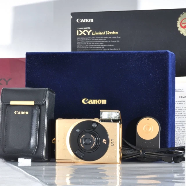 CANON IXY 240 Limited Version Gold 60th Anniversary Model