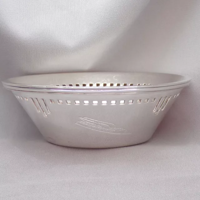 Union Pacific Railroad Winged Streamliner Finger Bowl 1954 Intl Silver