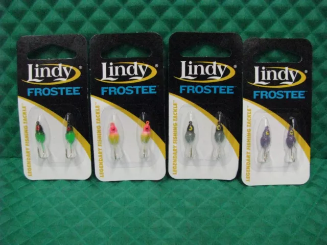 LINDY FROSTEE ICE Jigs #6HK CHOOE YOUR COLOR! $2.25 - PicClick