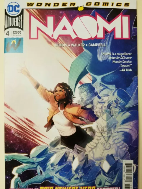 COUVERTURE PRINCIPALE NAOMI 4 2019 JAMAL CAMPBELL 1ère HAUTE QUALITÉ