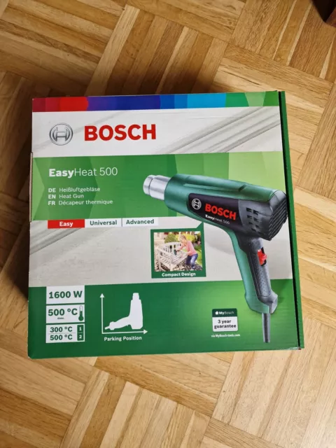 Bosch Haus Garten Heißluftgebläse EasyHeat 500   1600 W noch original versiegelt