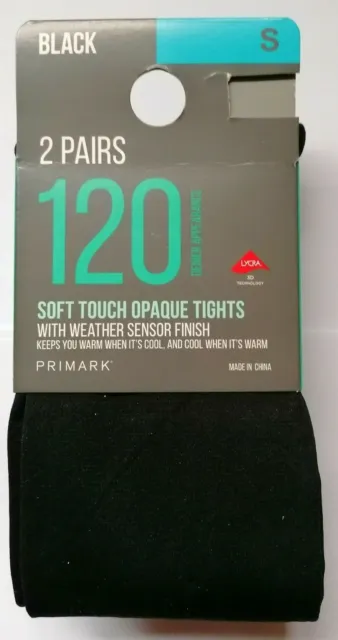 2 pairs of brand new Body Shaper Tights , Primark, Black, XL, 40