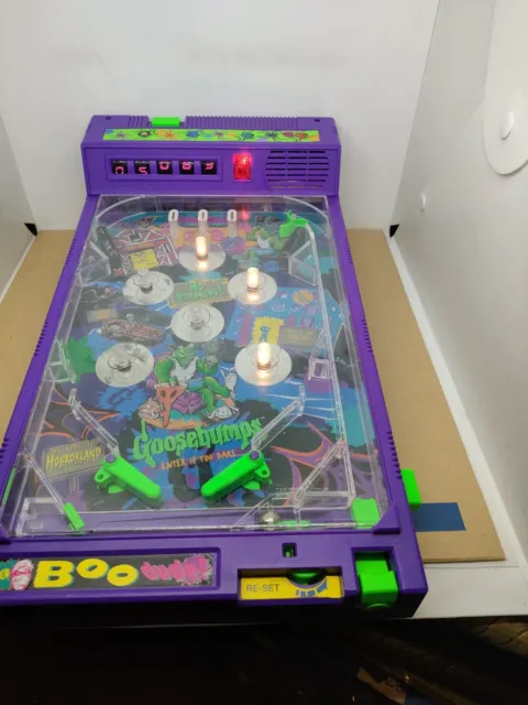 Goosebumps Electronic Tabletop Pinball Game 1996