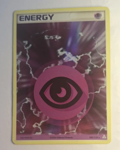 Carte Pokemon ENERGY PSY 109/110 Holo Bloc EX Fantômes Holon FR