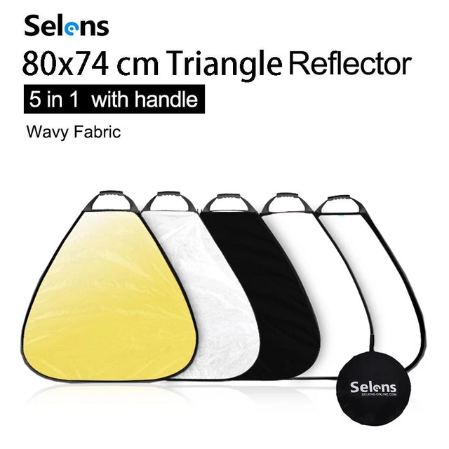 Reflector de luz portátil - 5 en 1 reflector de fotografía accesorio de estudio fotográfico