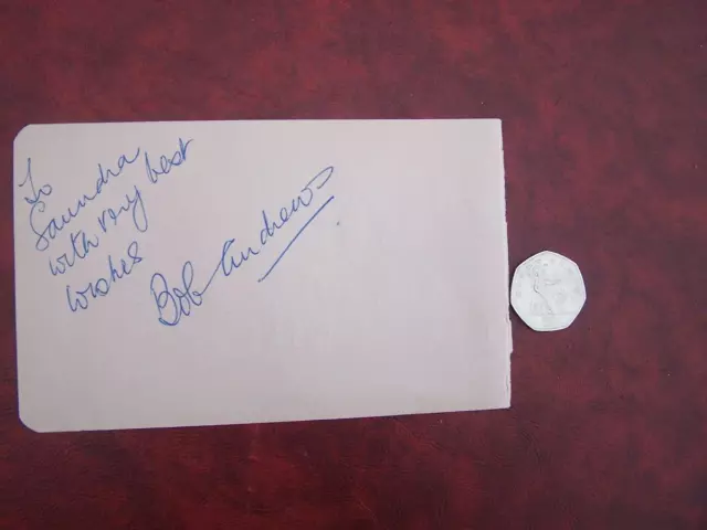 Bob Andrews   Autograph