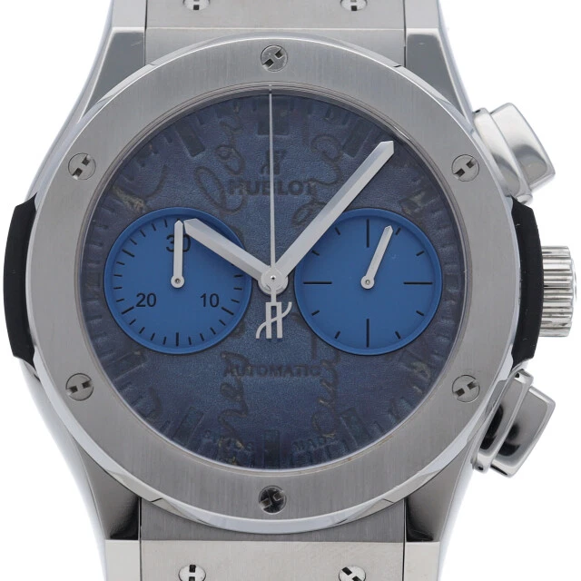 HUBLOT Classic Fusion Chronograph Berluti Scritto Ocean Blue Limited to 250 ... HUBLOT Classic Fusion Chronograph Berluti Scritto Ocean Blue Limited to 250 ...