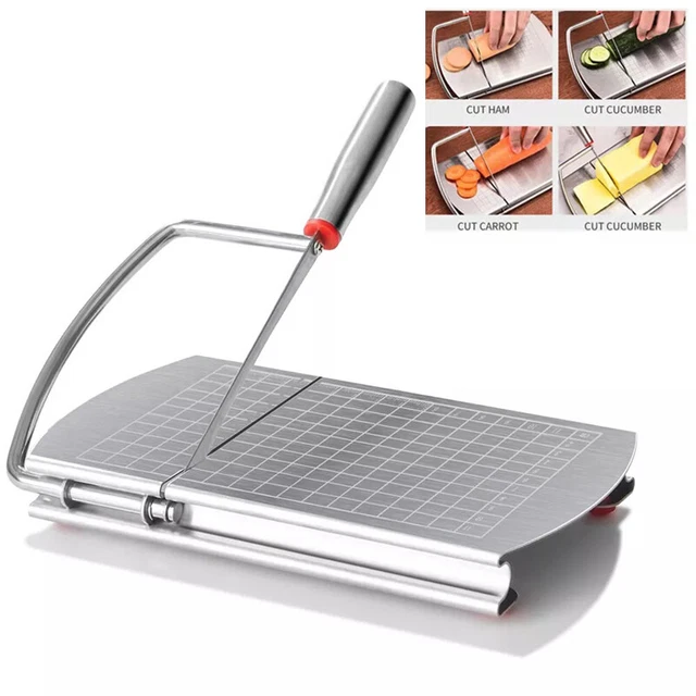 Kitchen Accessories Wire Cutting Cheese Slicer Cutter Board Butter Cutter Stainless Steel Cheese Knife Baking Kitchen