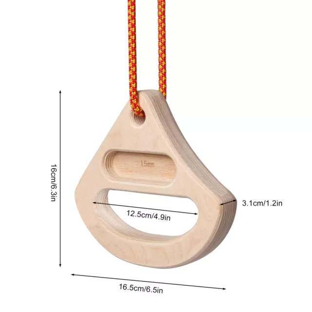 Rock Climbing Hangboard Portable for Enhance Finger Strength Door Bouldering 3