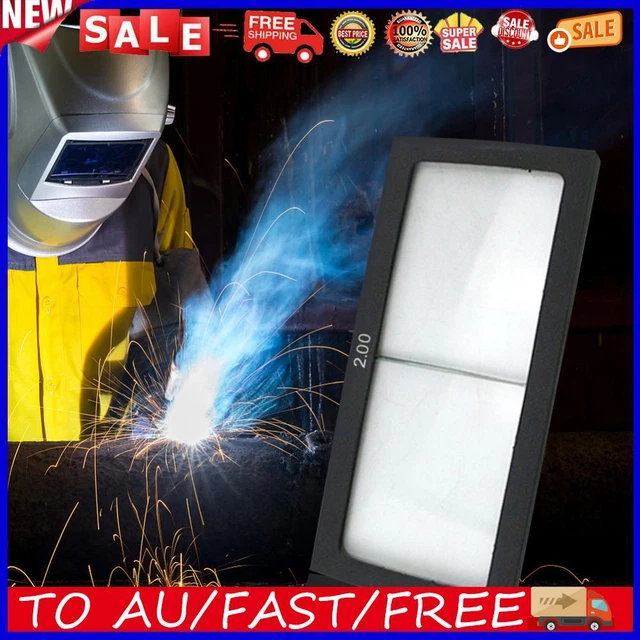 0.75-3.0 Diopter Magnifying Glass PC Welding Magnifier for Welder (2.0)