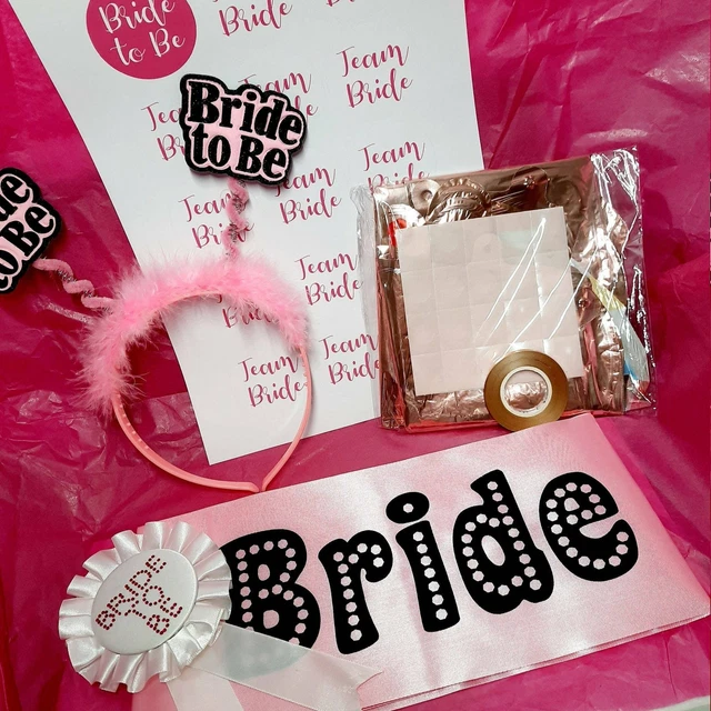 Lettera regalo Bride to Be - Set regalo festa sposa gallina