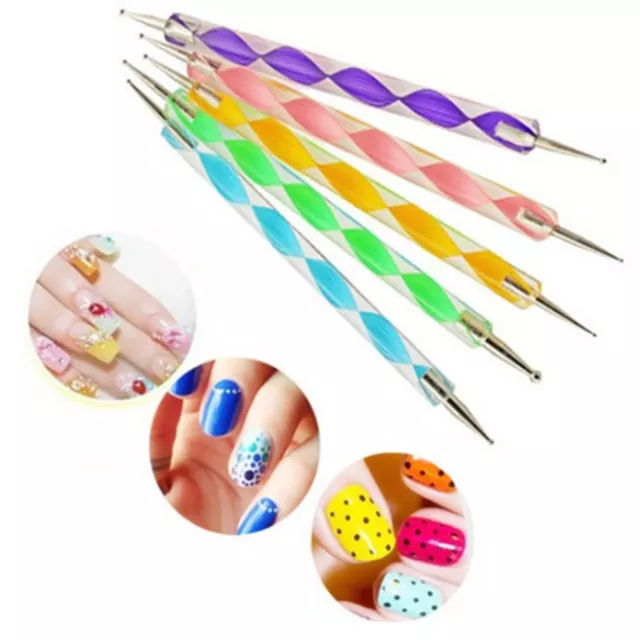 5pcs Polymer clay tools slime play tool sculpture tools for clay carving S_>'