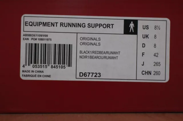 adidas Equipment Support 93 Oddity EUR 42 / 42,5 US 8,5 NEU - ZX8000 ZX9000 2