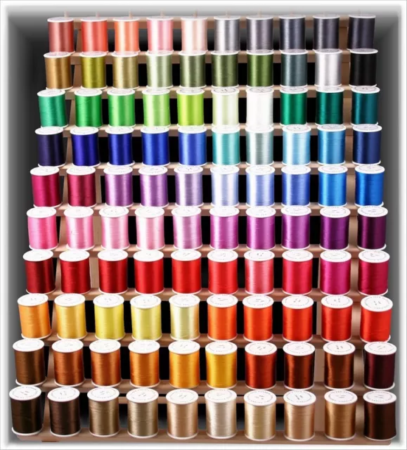 New 100 Poly Machine Embroidery Threads Kit For Singer