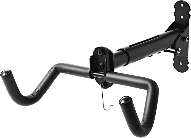 Bike Wall Mount Hanger Horizontal Bicycle Indoor Storage Rack Wall Holder Hook