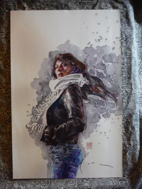 Jessica Jones comic art print by David Mack