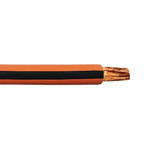 250' 1 AWG Ultra Flex Rugged Jacket Welding Cable Orange 600V