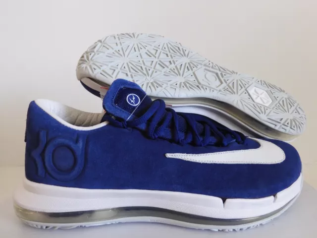 Nike Kd Vi Kd 6 Elite Premium "Fragment" Deep Royal Blue-White Sz 8 [683250-410]