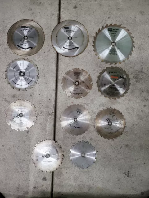 Table saw and hand saw blades Free Shipping