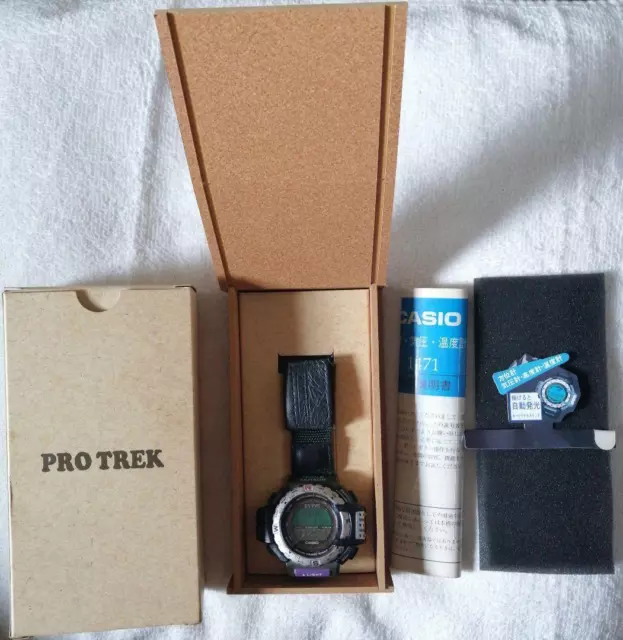 CASIO PROTREK PRT-40 Men's Watch Working Product Tested