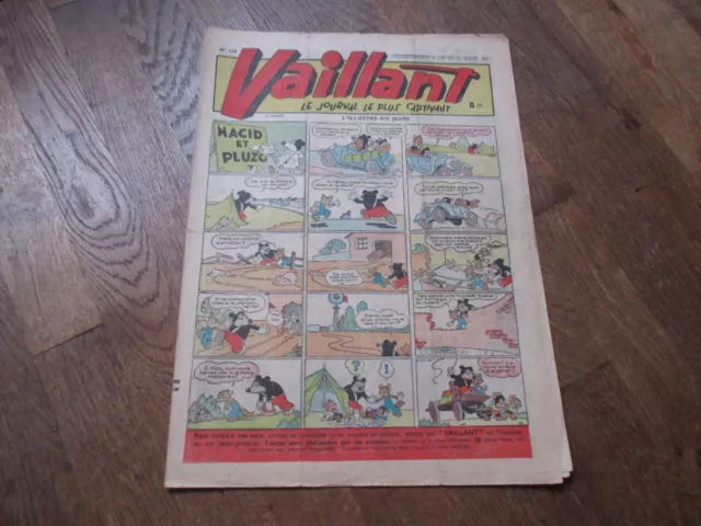 Journal Bd Vaillant Pif 114 1947
