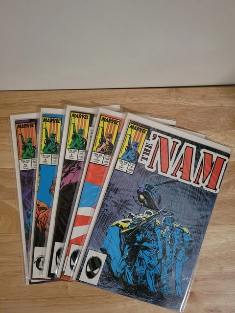 The Nam 1 - 20 Complete Run Of Marvel Comics 'NAM 1986 80's ALL VF/NM Condition 3