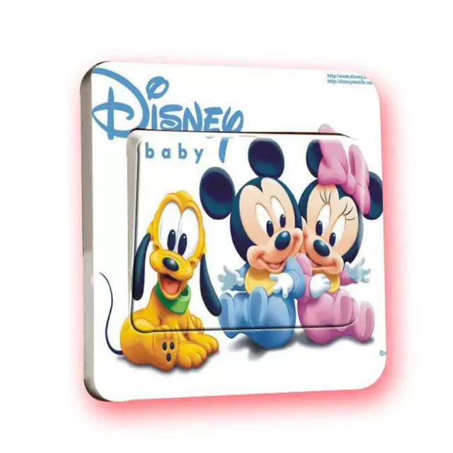 Vinilo interructor de luz Disney Baby Pegatina