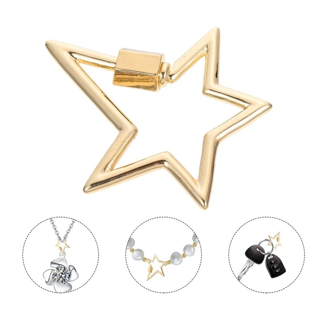 1Pc Bijoux Fermoirs Connecteur Crochet Boucle Fermoirs pour Collier