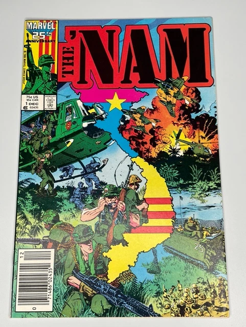 The Nam #1 Marvel Comics Marvel 25th Year Anniversary 1986