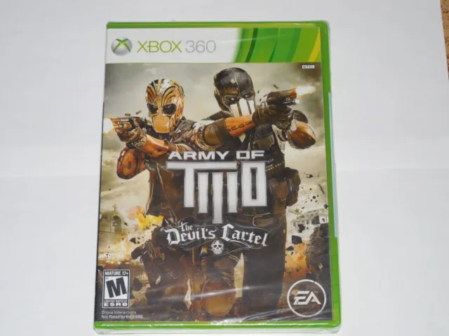Army of Two: The Devil's Cartel -- FACTORY SEALED (Microsoft Xbox 360, 2013)