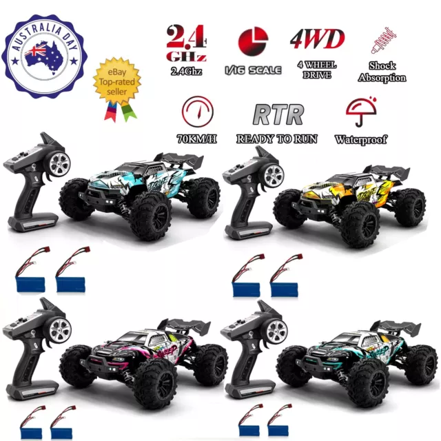 SCY 1:16 4WD 70KM/H High Speed 2.4G RC Car Brushless Motor Racing Off Road