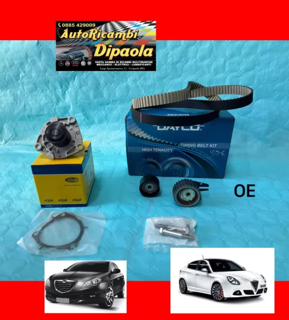 Kit Distribuzione Pompa Acqua Originale Alfa Romeo Giulietta Delta 1.6 Multijet