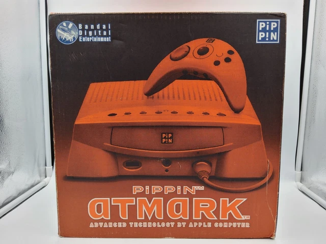 APPLE BANDAI PIPPIN Atmark with 8MB Memory Expansion + Controller