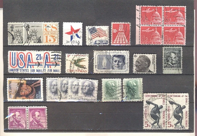 Briefmarken USA -1 Lot gestempelt