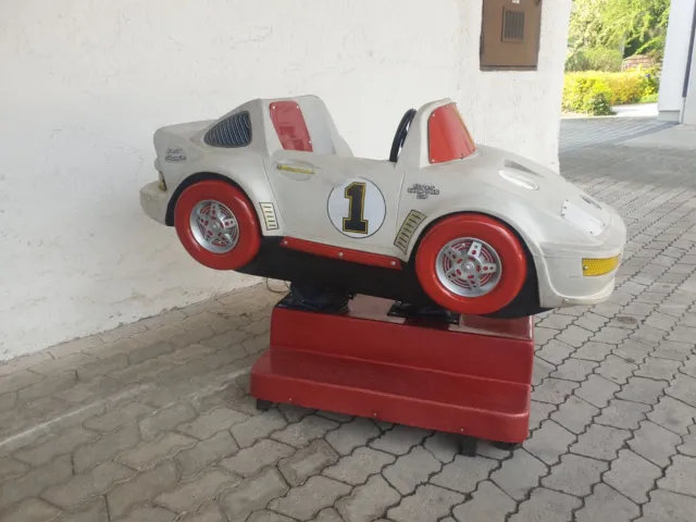 G Modell Porsche 911 Kiddy Ride Fahrgeschäft Kinderkarussell Schaukelautomat 3
