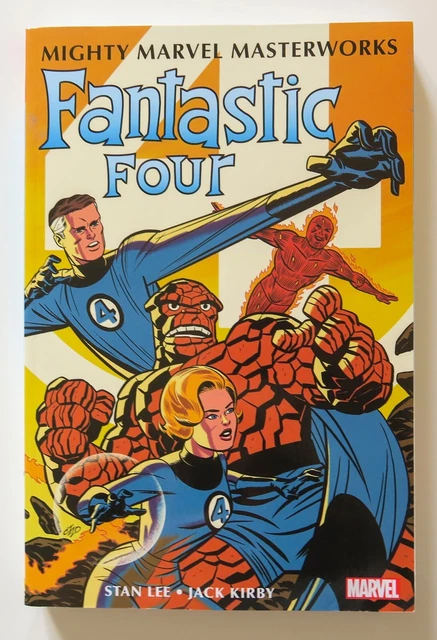 Mighty Marvel Masterworks Fantastic Four World's Graphic Novel Comic Book