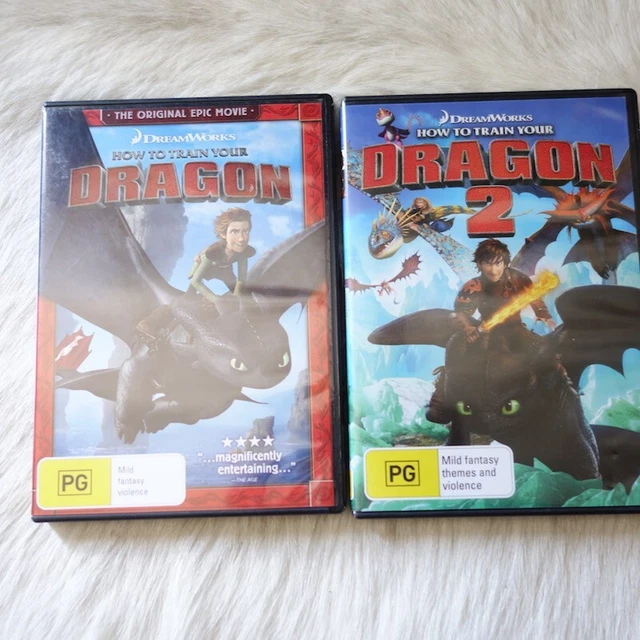 HOW TO TRAIN YOUR DRAGON Movie HOW TO TRAIN YOUR DRAGON 2 Movie Lot Dragon Film