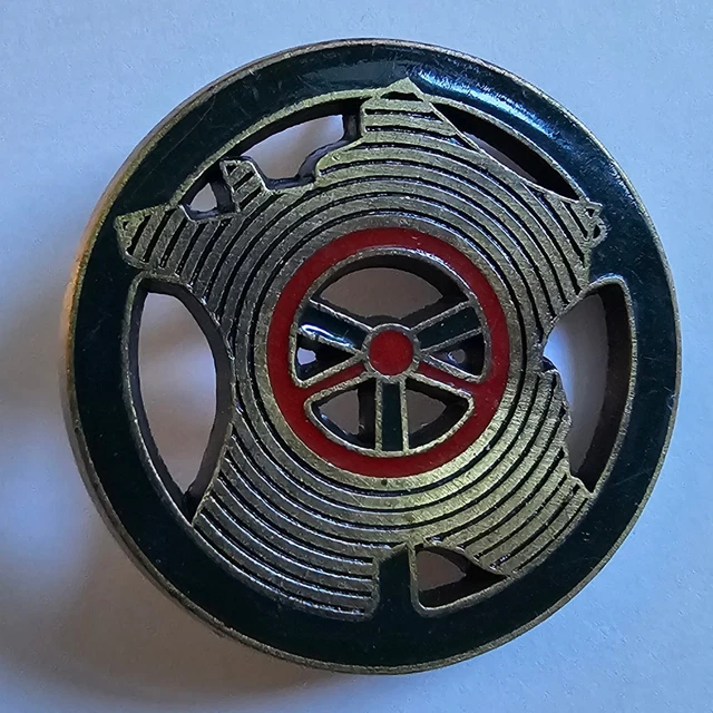 Insigne Militaire Sportif Coinderoux Paris – Brevet Doré, Vintage, France