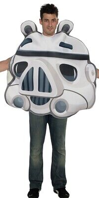 Star Wars: Angry Birds - Stormtrooper Pig Adult Fancy Dress Outfit - Brand New!!