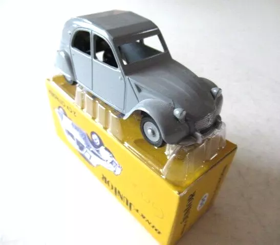 ATLAS Dinky Toys JUNIOR ref 105 CITROEN 2CV WITH BOX AND HOLD