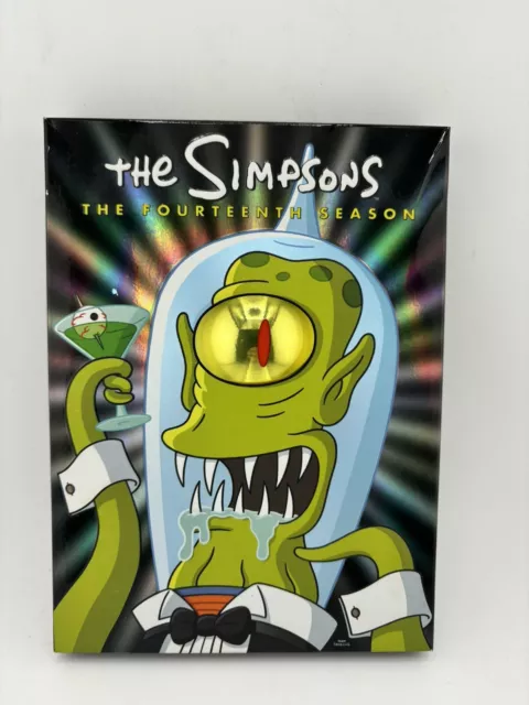 The Simpsons: Complete Fourteenth Season 14 (DVD, 2011, 4-Disc Set) w/ Insert