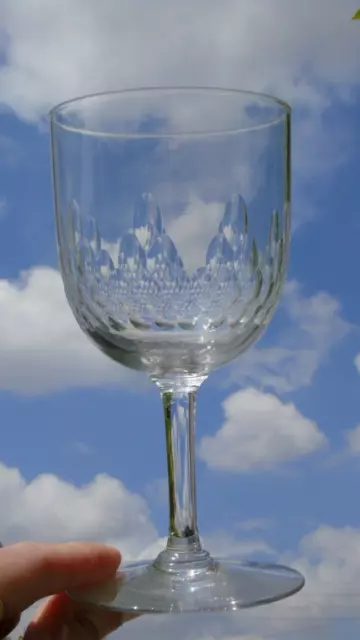 Baccarat - Verre à eau en cristal taillé, modèle Richelieu  Haut. 15,5 cm