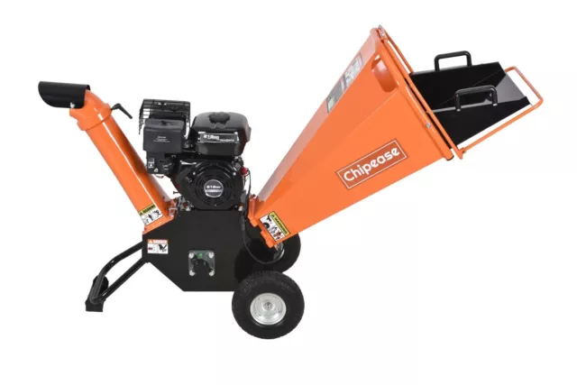 Chipease Wood Chipper Shredder Mulcher 7 HP Petrol Recoil Start