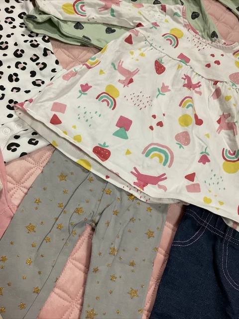 Baby girl large clothes bundle size 3-6 months Various brands 6
