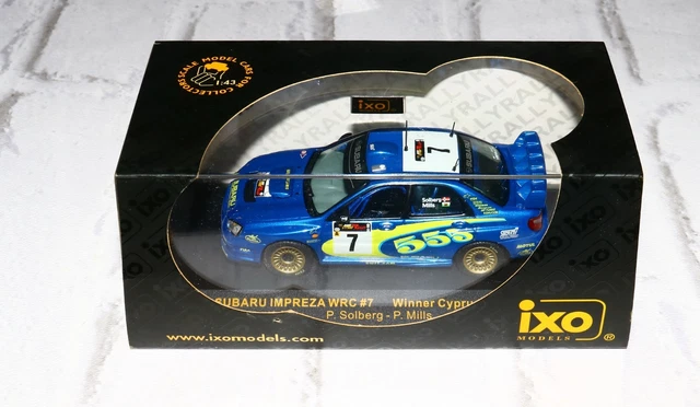 Subaru Impreza WRC Solberg Rally du Mexique 2007 Vitesse Ref 43125