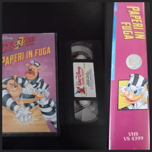 VHS DUCK Tales Paperi In Fuga EUR 19 90 PicClick IT VHS DUCK Tales Paperi In Fuga EUR 19 90 PicClick IT