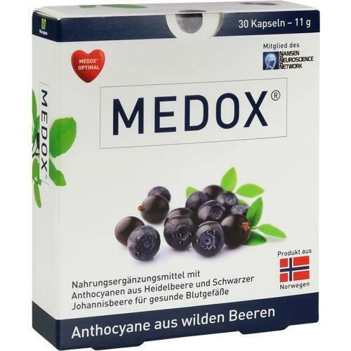 MEDOX Anthocyane aus wilden Beeren Kapseln 30 St