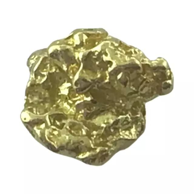 0.89 grams Natural Native Australian Solid High Quality Alluvial Gold Nugget